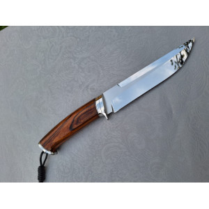 МІСТЕР ексклюзивний ніж ручної роботи майстра студії ALEKSANDR KASINEC, купити замовити в Україні (Сталь CPM® Х12МФ™ 60-61 HRC ). Photo 3